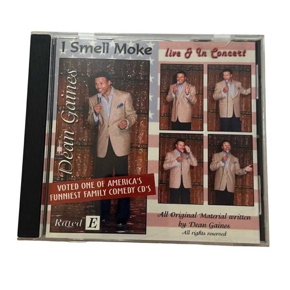 I Smell Moke Live and in Concert Dean Gaines CD Signed / Autographed